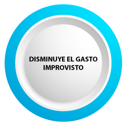 Disminuye el gasto imprevisto
